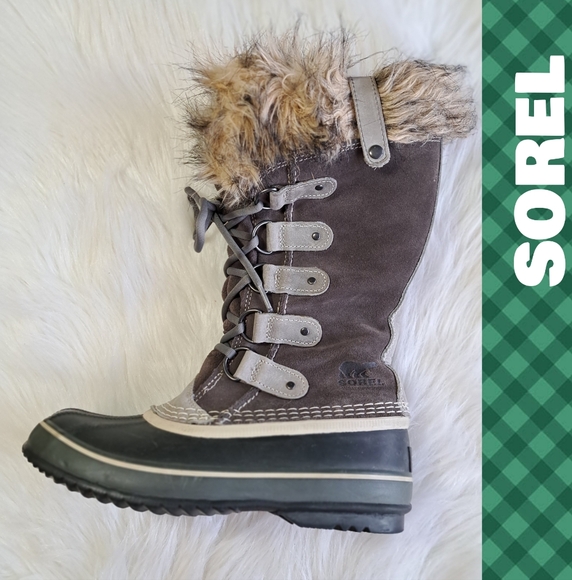 Sorel leather Canadian snow boots - Picture 1 of 15